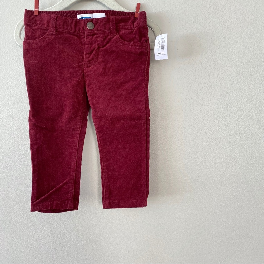 12-18m Nwt Old Navy Skinny Corduroys
